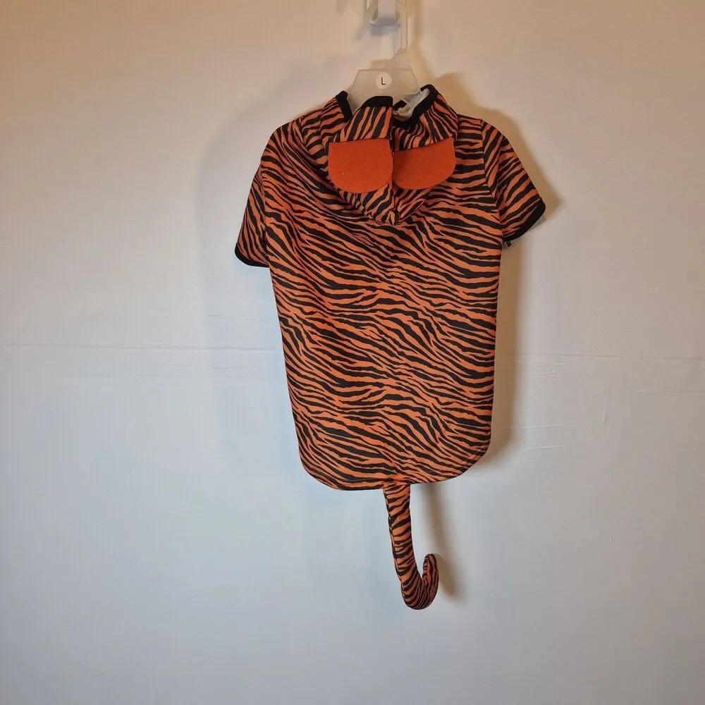 Pet Spirit Dog Tiger Costume Size Large